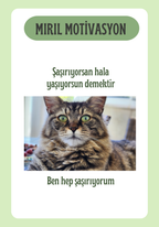 Mırıl Motivasyon Kartları