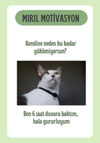 Mırıl Motivasyon Kartları